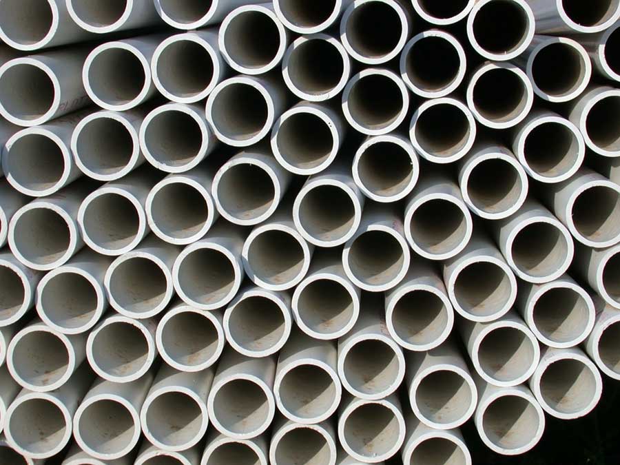 Commonly used PVC pipe is an Extruded Plastic Profiles